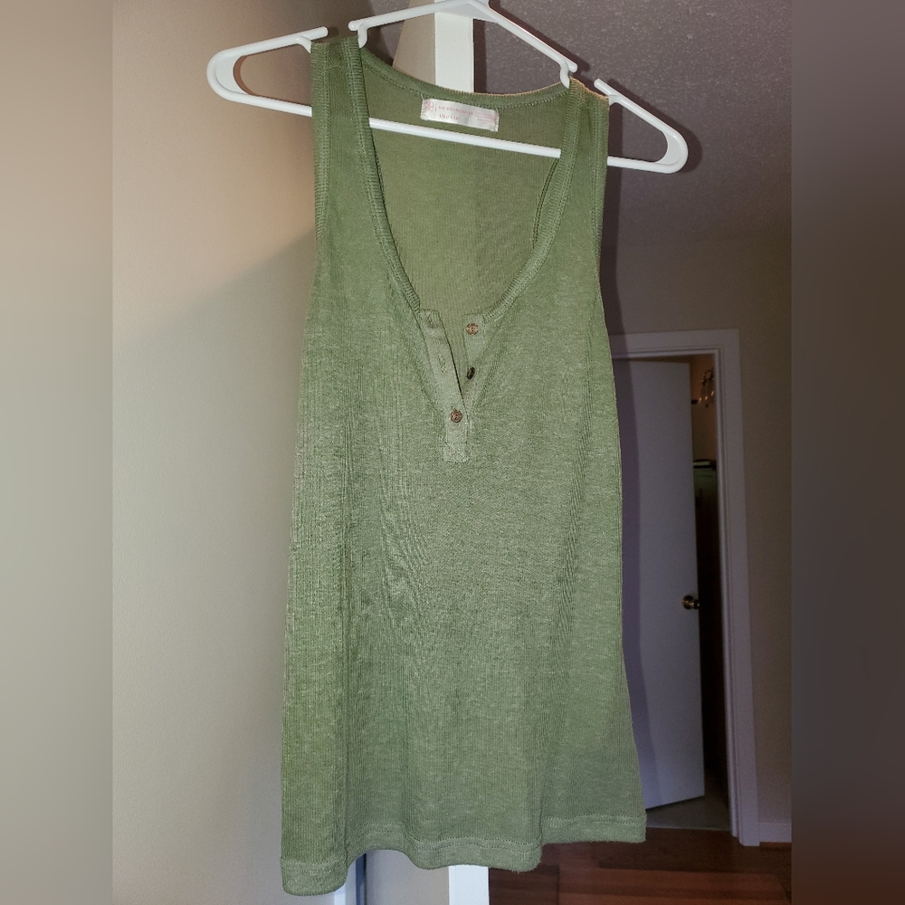 Forest Green tank top